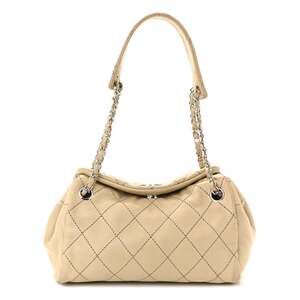 Chanel Lambskin Stitched Accordion Tote #248890C19B